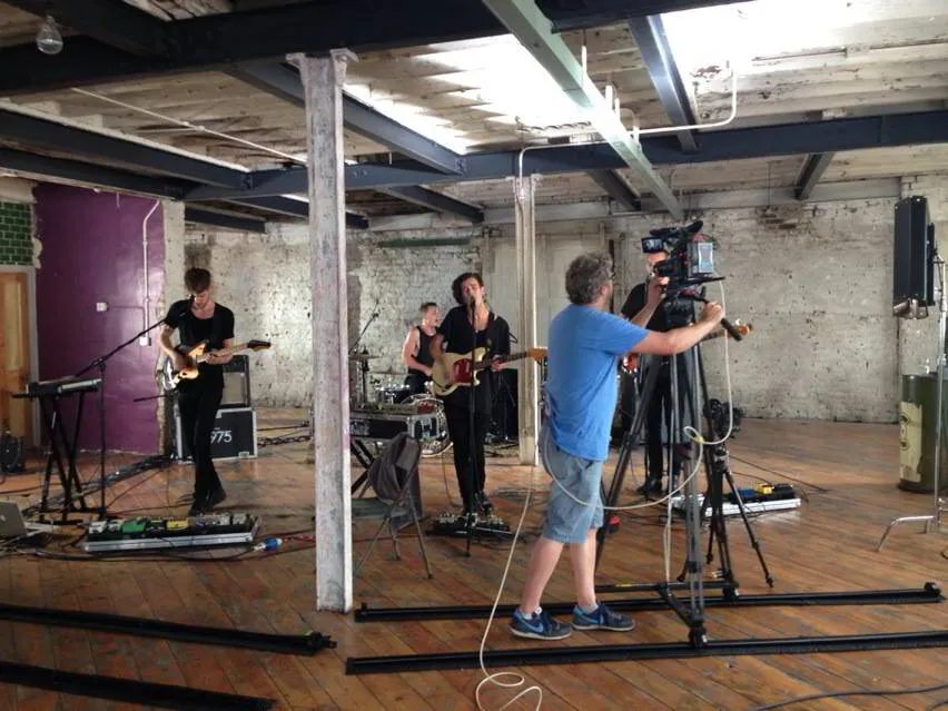 A filmed session with The 1975