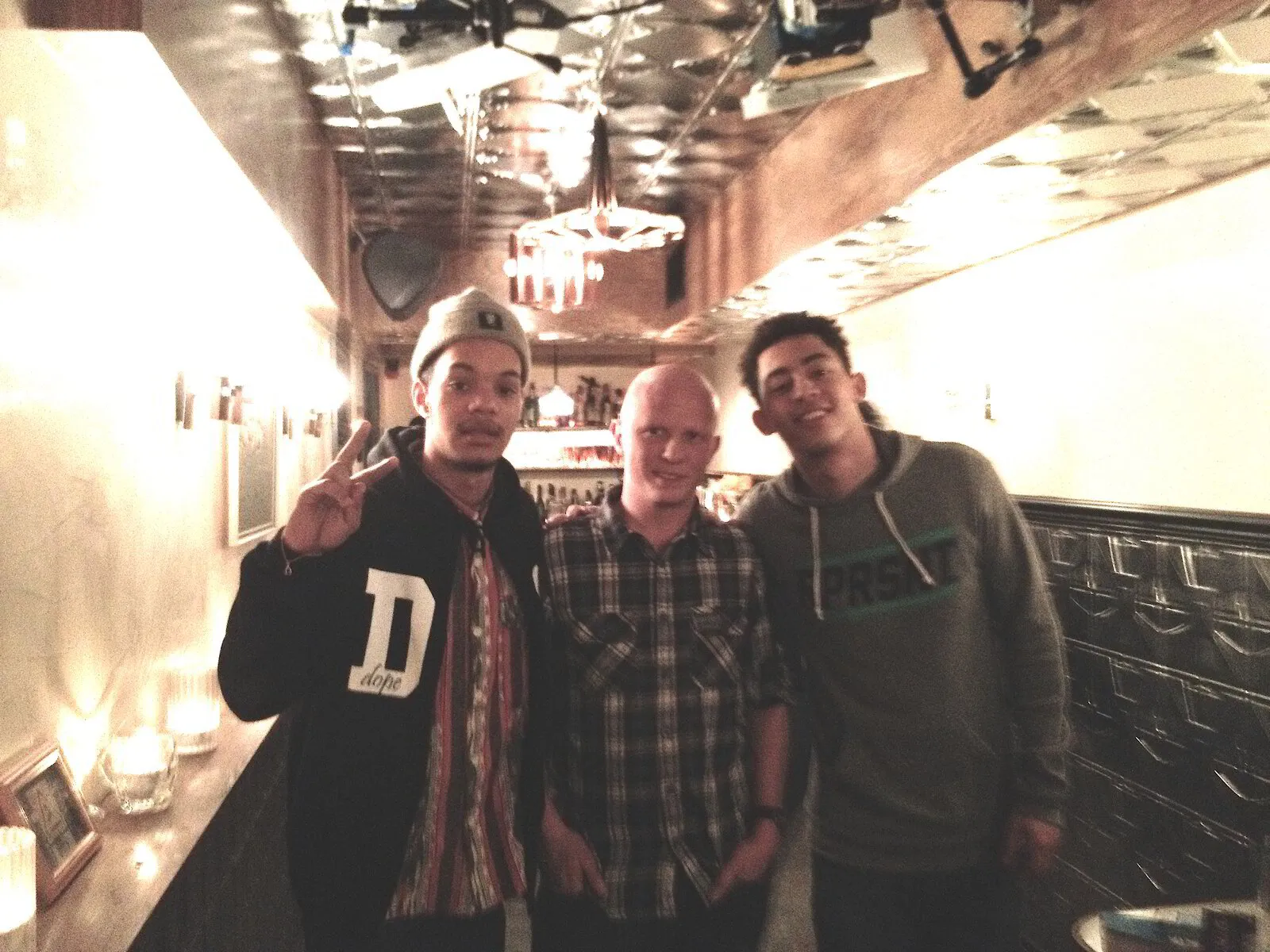 Max with Rizzle Kicks